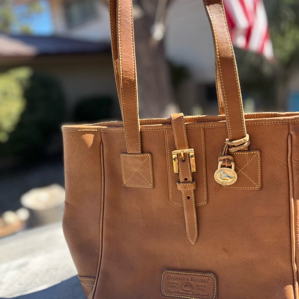 Dooney & Bourke Tan Leather Tote
